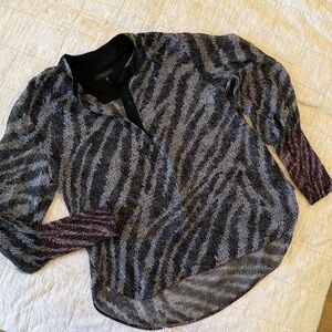 Rag & Bone Black and White Blouse
